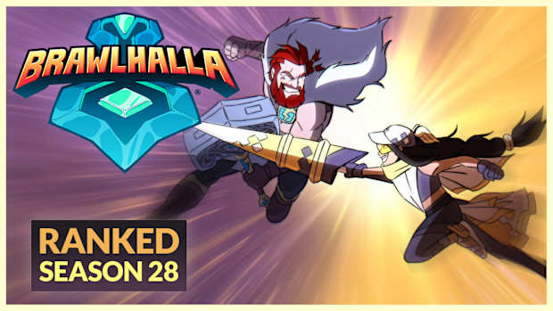Ranked Season 28 splash art for Brawlhalla